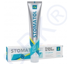 Зубная паста STOMATOL Calcium укрепляющая эмаль, 100г